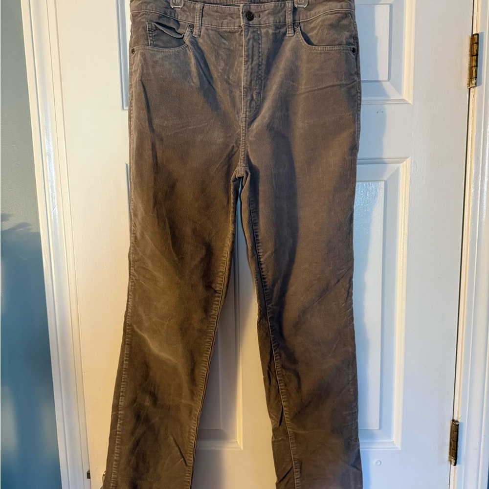 Talbots Gray Corduroy Pants